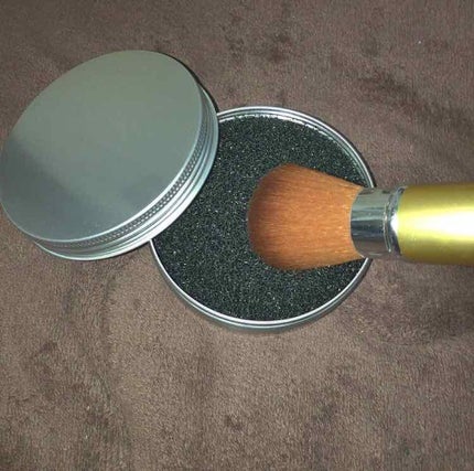 メイクブラシ専用クリーナー/DAISO/その他化粧小物を使ったクチコミ(2枚目)