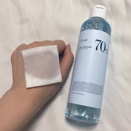 シラカバ 70% 水分ブースティングトナー/Anua/化粧水を使ったクチコミ(2枚目)