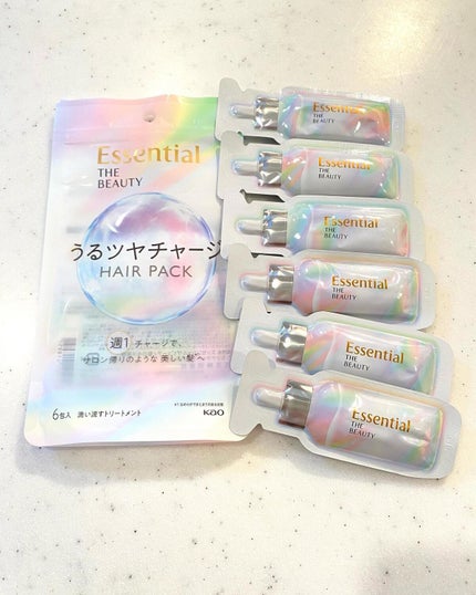 ザビューティ うるツヤチャージヘアパック/エッセンシャル/ヘアマスク・ヘアパックを使ったクチコミ(3枚目)