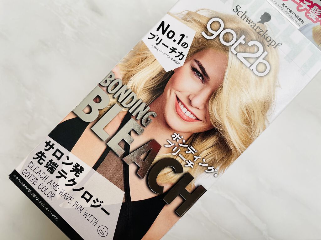 ボンディング・ブリーチ/got2b/ブリーチ剤を使ったクチコミ（1枚目）