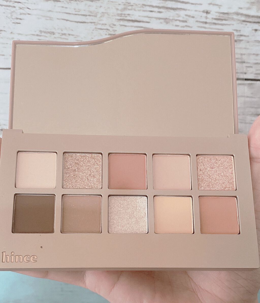 ニューデップスアイシャドウパレット/hince/アイシャドウパレットを使ったクチコミ(3枚目)