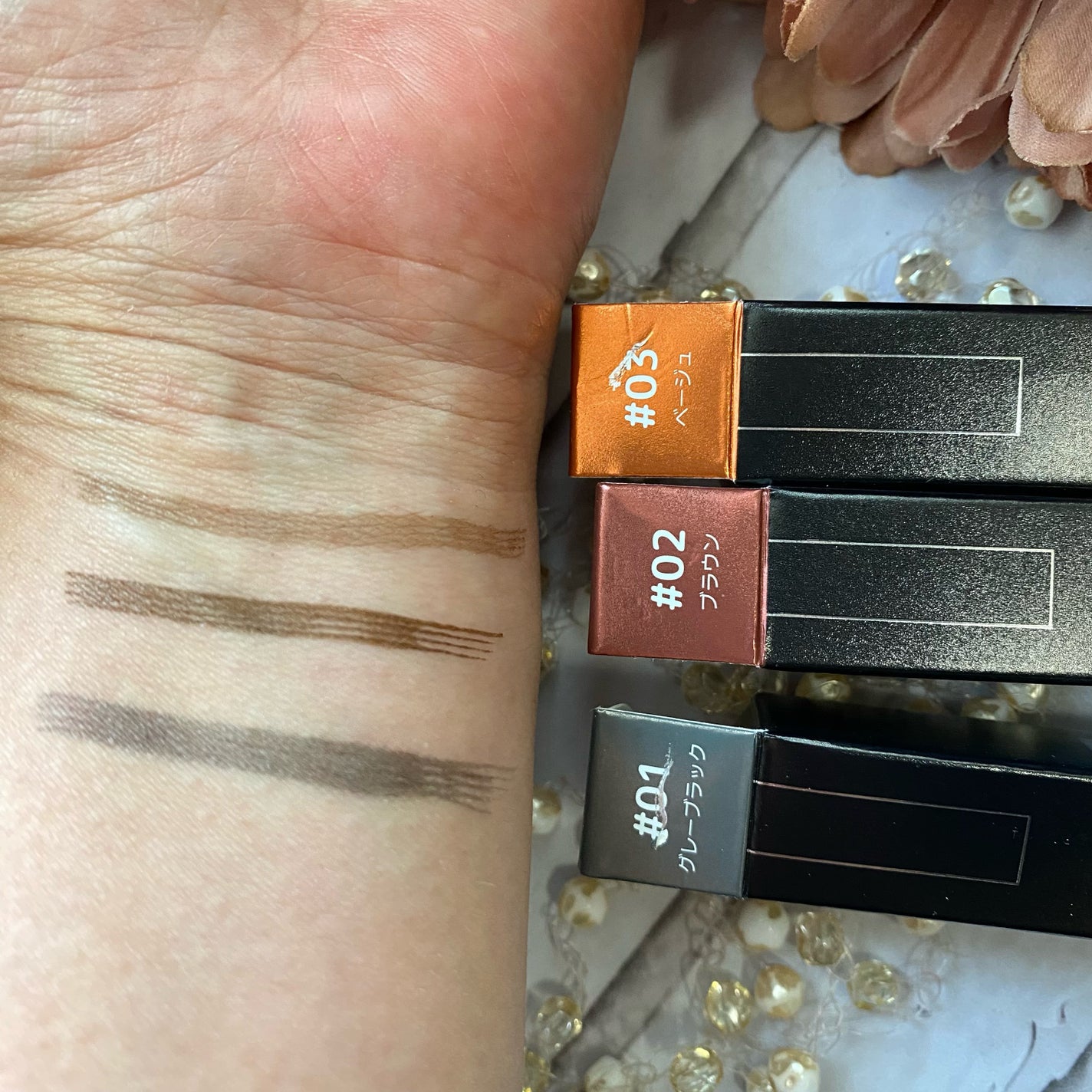 Ver2.0四つ又リキッドアイブロウ/LANFO/リキッドアイブロウを使ったクチコミ(5枚目)