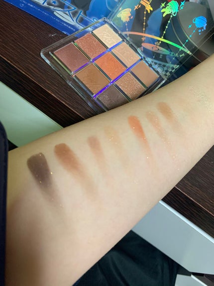 クォーツ 9色アイシャドウパレット(ドリームランドアイシャドウ)/ZEESEA/アイシャドウパレットを使ったクチコミ(4枚目)