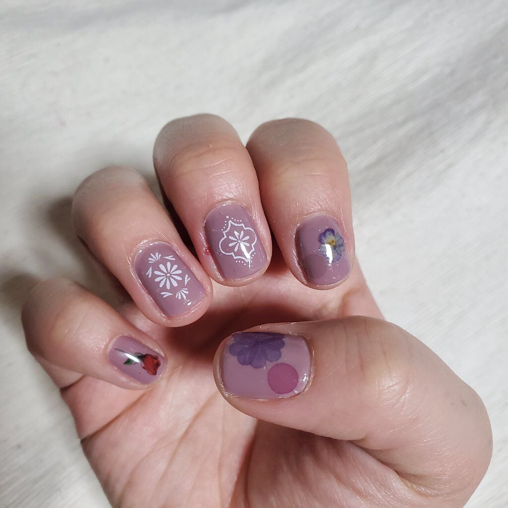 ウィークリージェル/HOMEI/ジェルネイルを使ったクチコミ(2枚目)