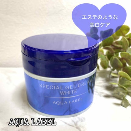 スペシャルジェルクリームA (ホワイト)(医薬部外品)/アクアレーベル/オールインワン化粧品を使ったクチコミ(1枚目)