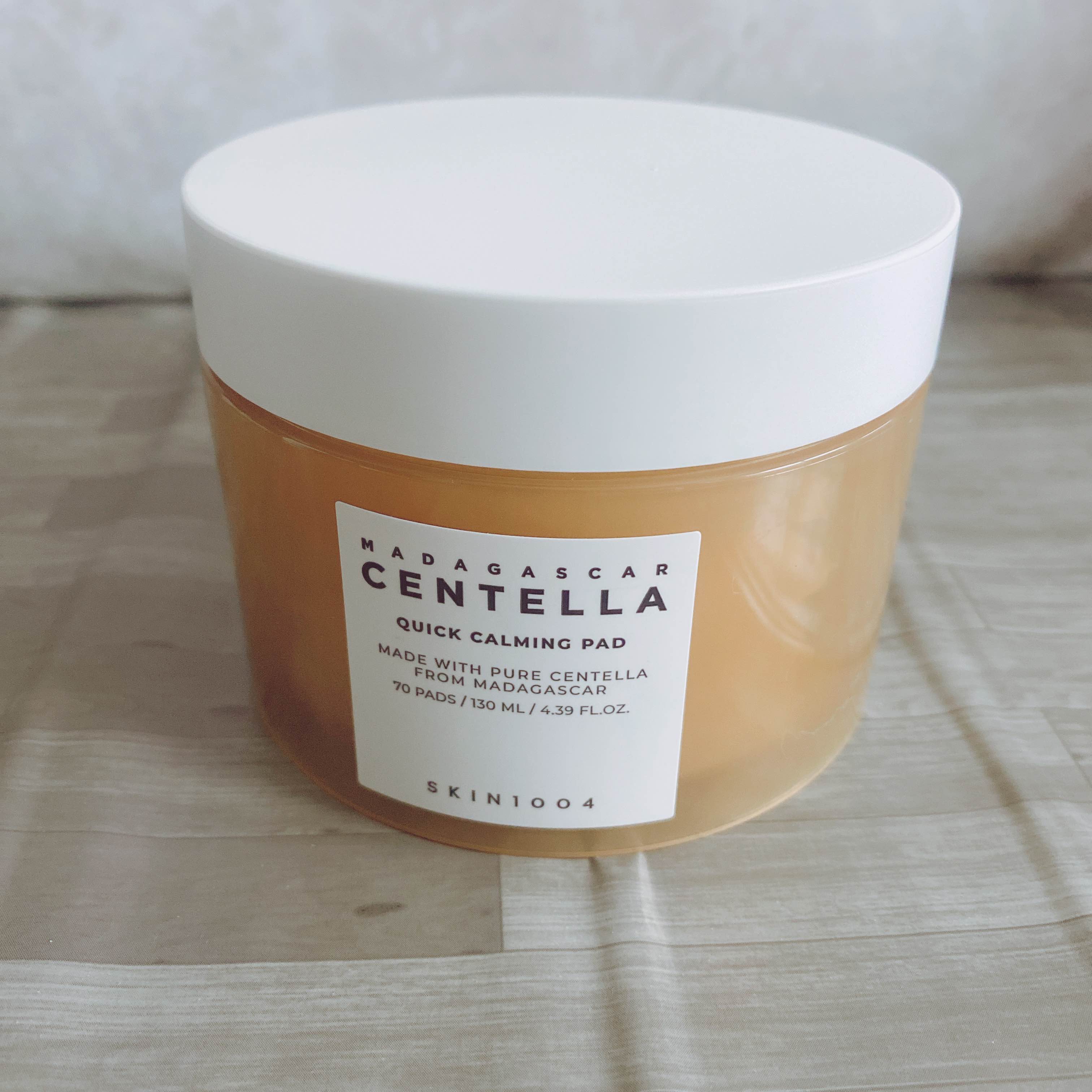 センテラ クイックカーミングパッド/SKIN1004/トナーパッドを使ったクチコミ（1枚目）