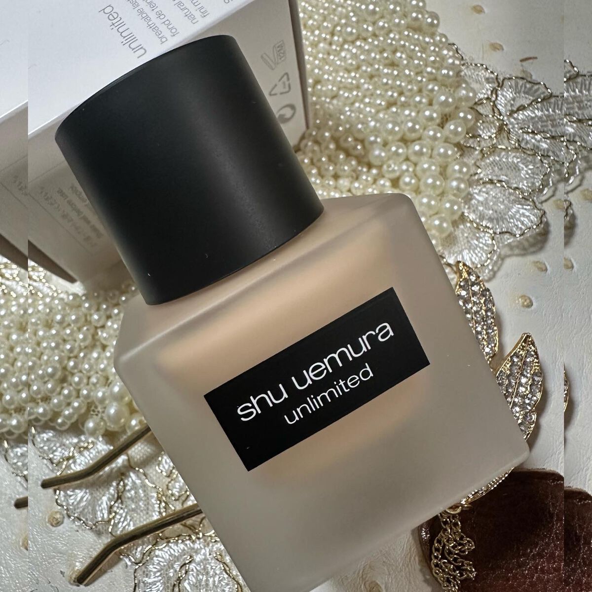 （旧）アンリミテッド ラスティング フルイド/shu uemura/リキッドファンデーションを使ったクチコミ（2枚目）