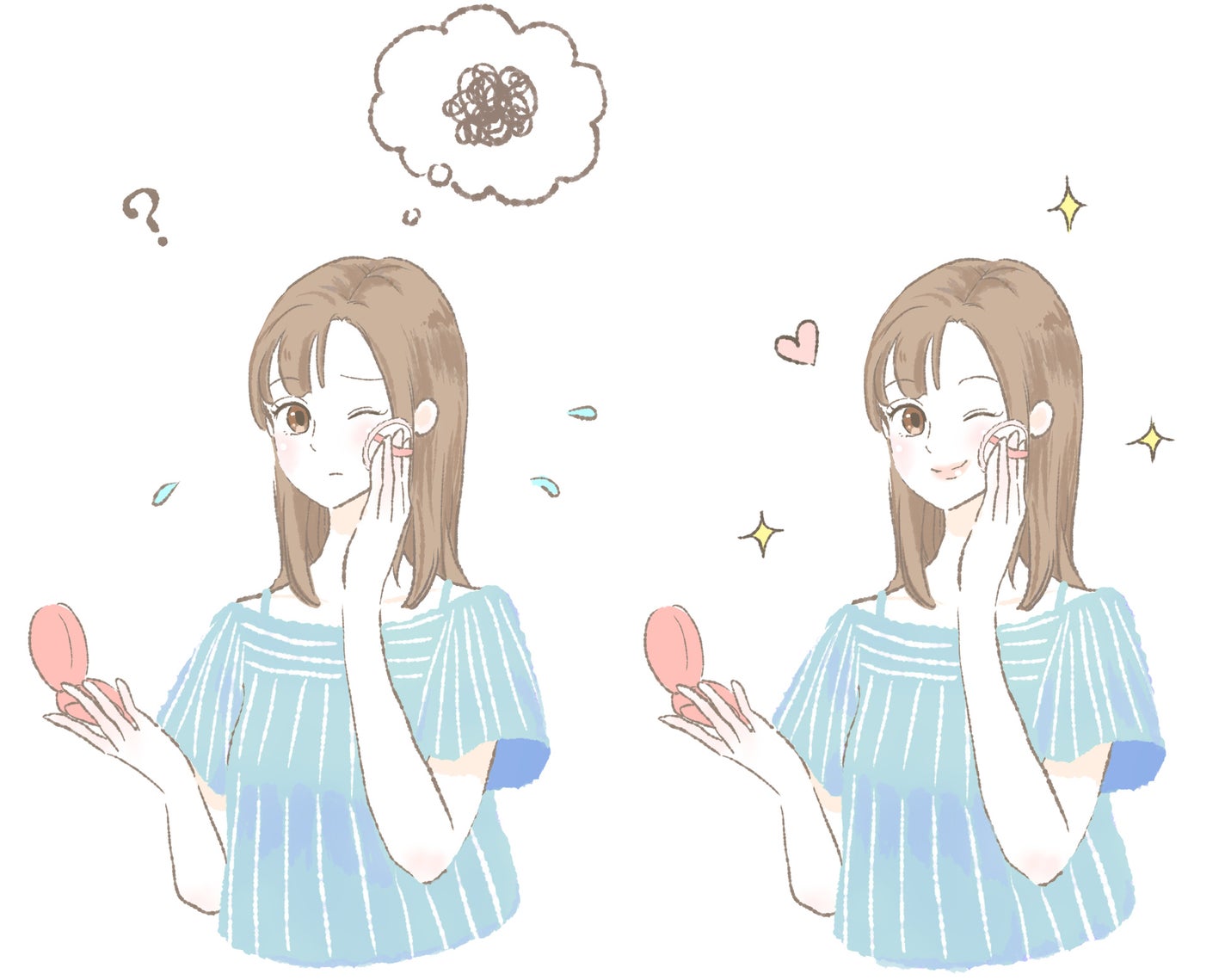 夏、大事な予定にキレイなメイクで合流!【くずれ防止下地の選び方】の画像