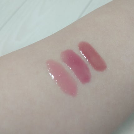 グラスティングカラーグロス/rom&nd/リップグロスを使ったクチコミ(4枚目)