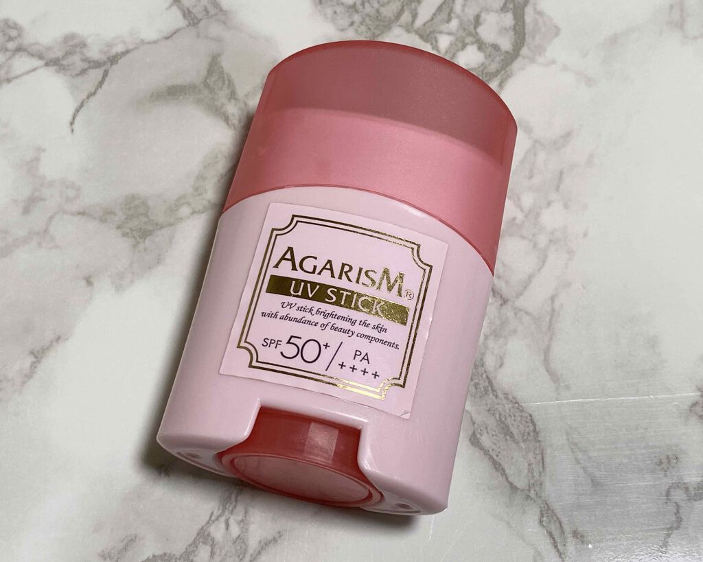 トーンアップUVスティック/AGARISM/日焼け止めスティックを使ったクチコミ(1枚目)