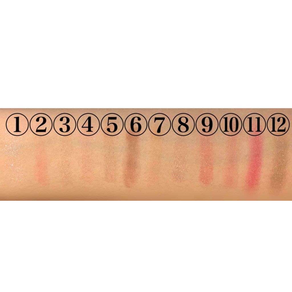 バレンタインボックス2 ピーチパレット/VAVI MELLO/アイシャドウパレットを使ったクチコミ(2枚目)