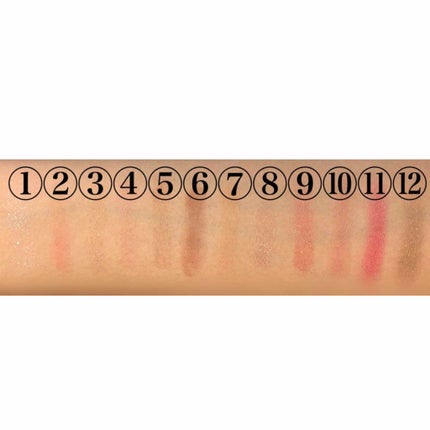 バレンタインボックス2 ピーチパレット/VAVI MELLO/アイシャドウパレットを使ったクチコミ(2枚目)