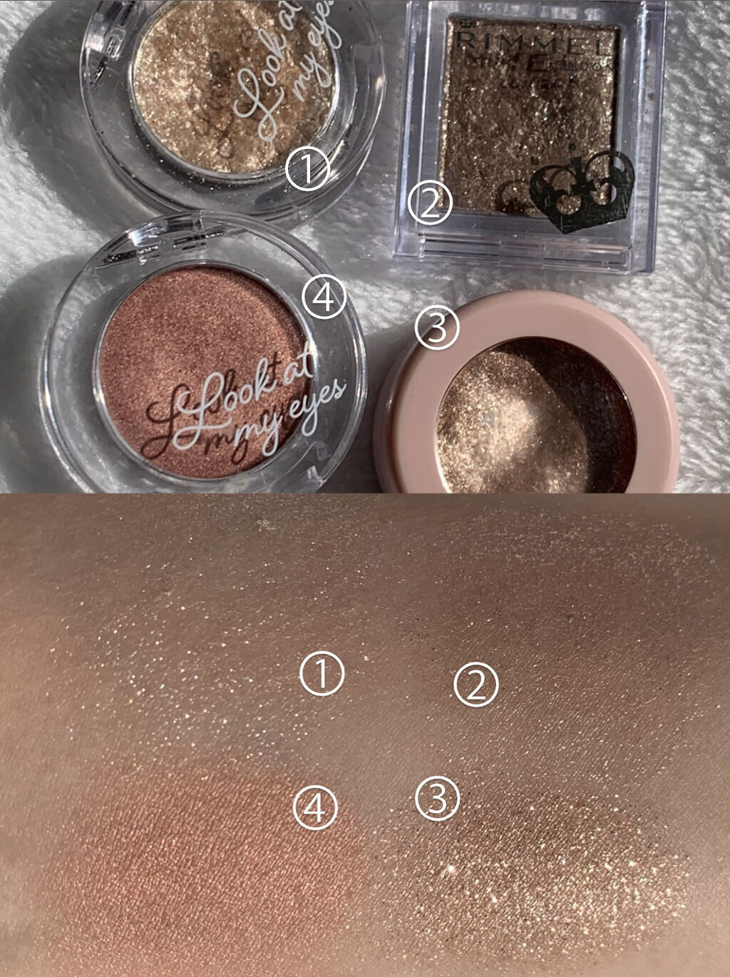 ルックアット マイアイジュエル/ETUDE/単色アイシャドウを使ったクチコミ（2枚目）