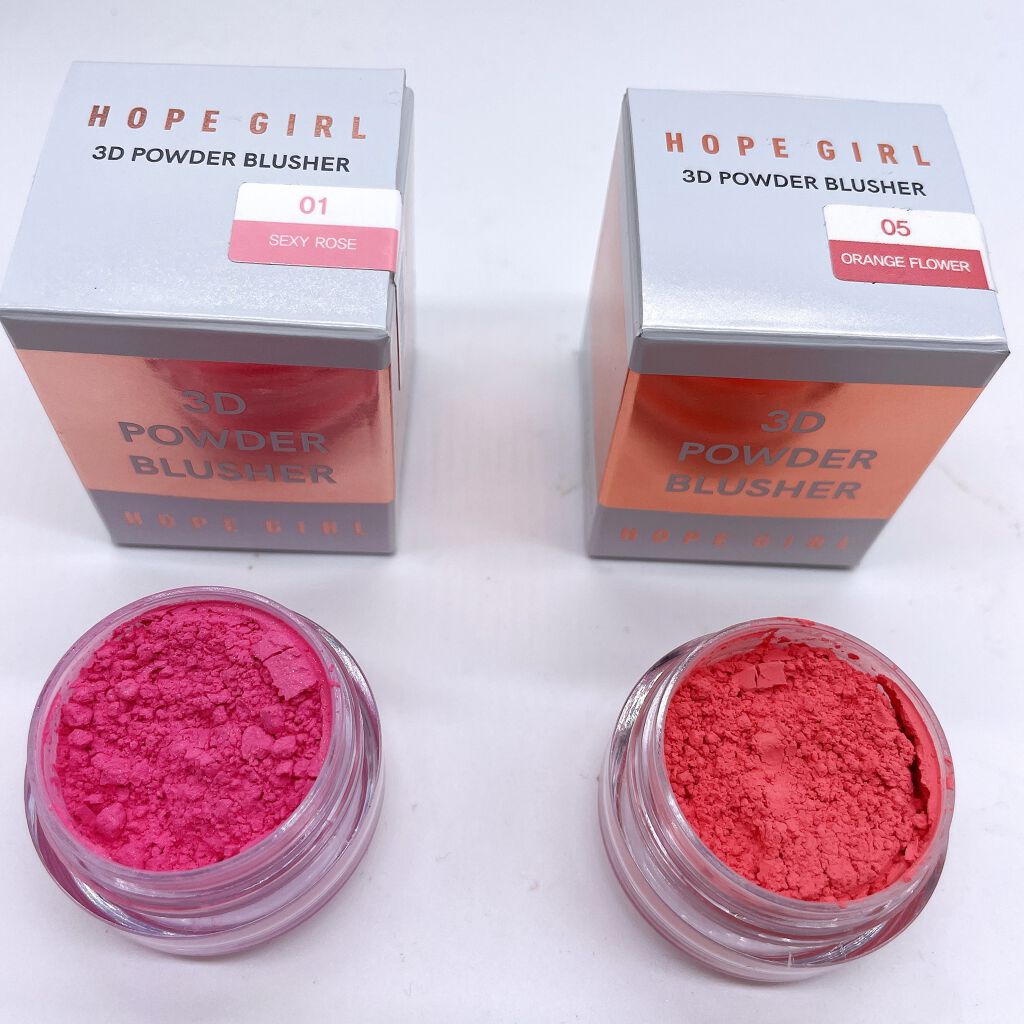 ホープガール3Dパウダーブラッシャー/Hope Girl/パウダーチークを使ったクチコミ(3枚目)