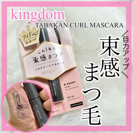 キングダム 束感カールマスカラ/キングダム/マスカラを使ったクチコミ(1枚目)