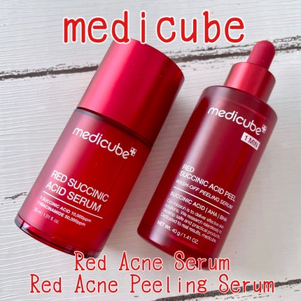 レッドアクネピーリングセラム/MEDICUBE/美容液を使ったクチコミ(1枚目)