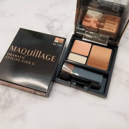 ドラマティックスタイリングアイズS/マキアージュ/アイシャドウパレットを使ったクチコミ(1枚目)