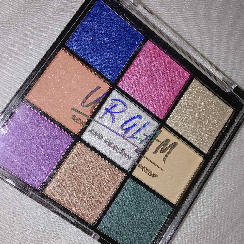 UR GLAM BLOOMING EYE COLOR PALETTE/U R GLAM/アイシャドウパレットを使ったクチコミ(1枚目)