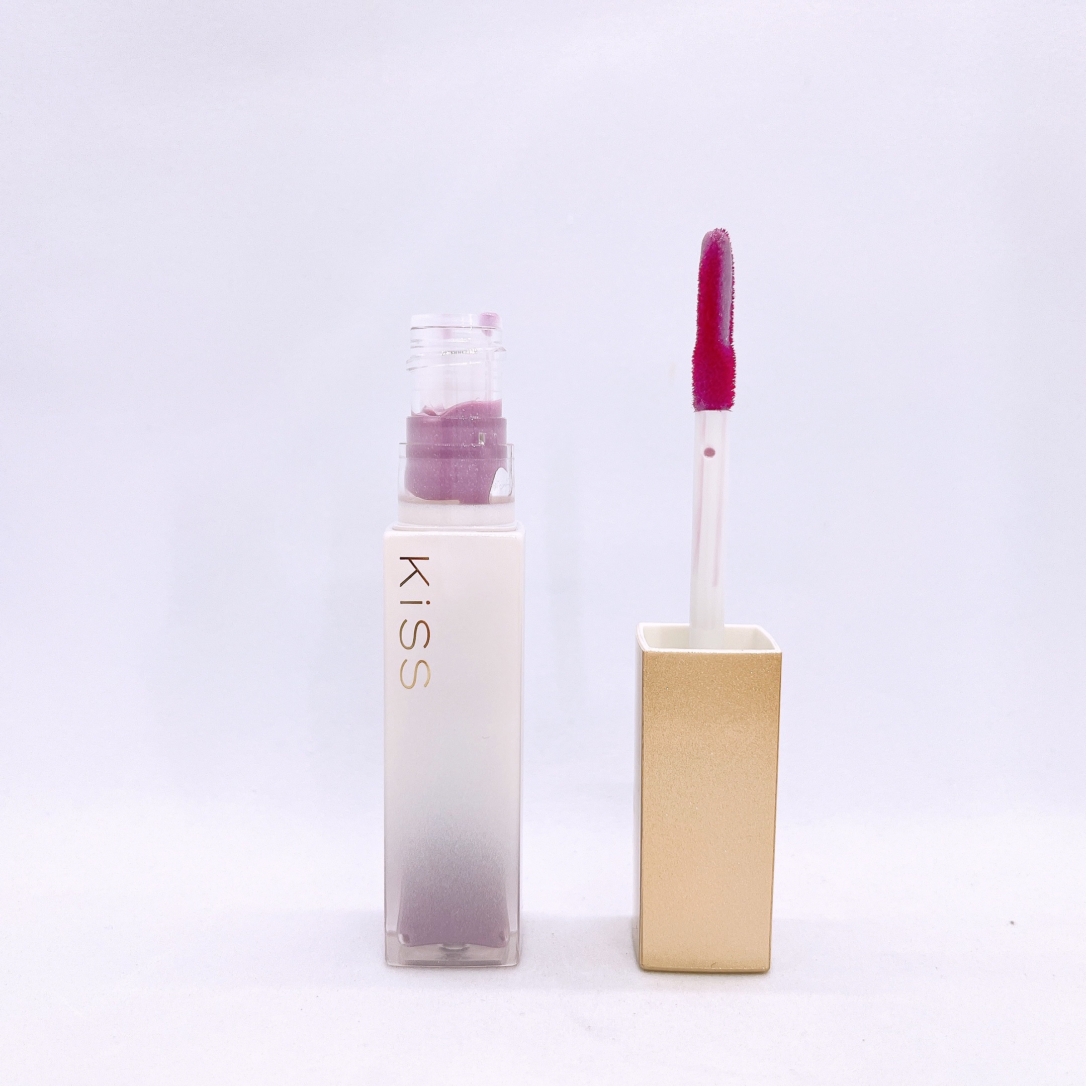 キス　金のリップアーマー 01 伝説のスミレムーン/KiSS/口紅を使ったクチコミ（2枚目）