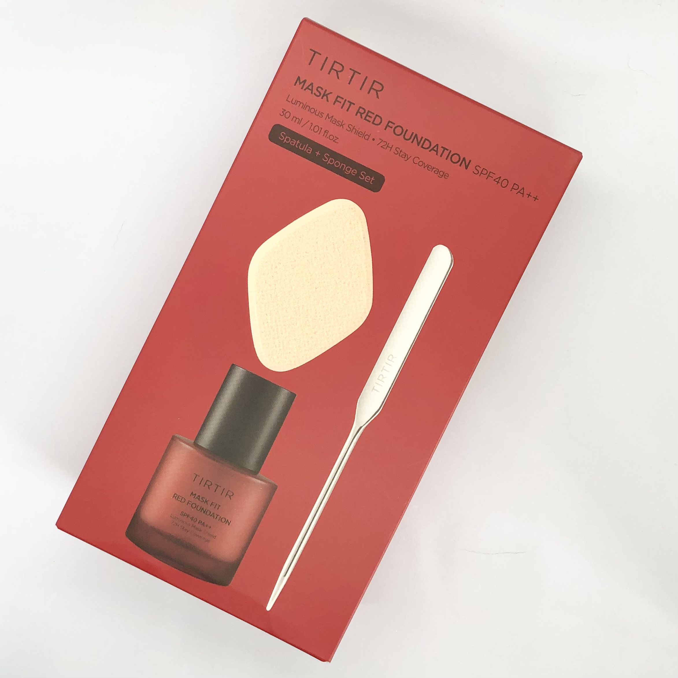 マスクフィットレッドファンデーション 21N アイボリー(IVORY)/TIRTIR(ティルティル)/リキッドファンデーションを使ったクチコミ（1枚目）