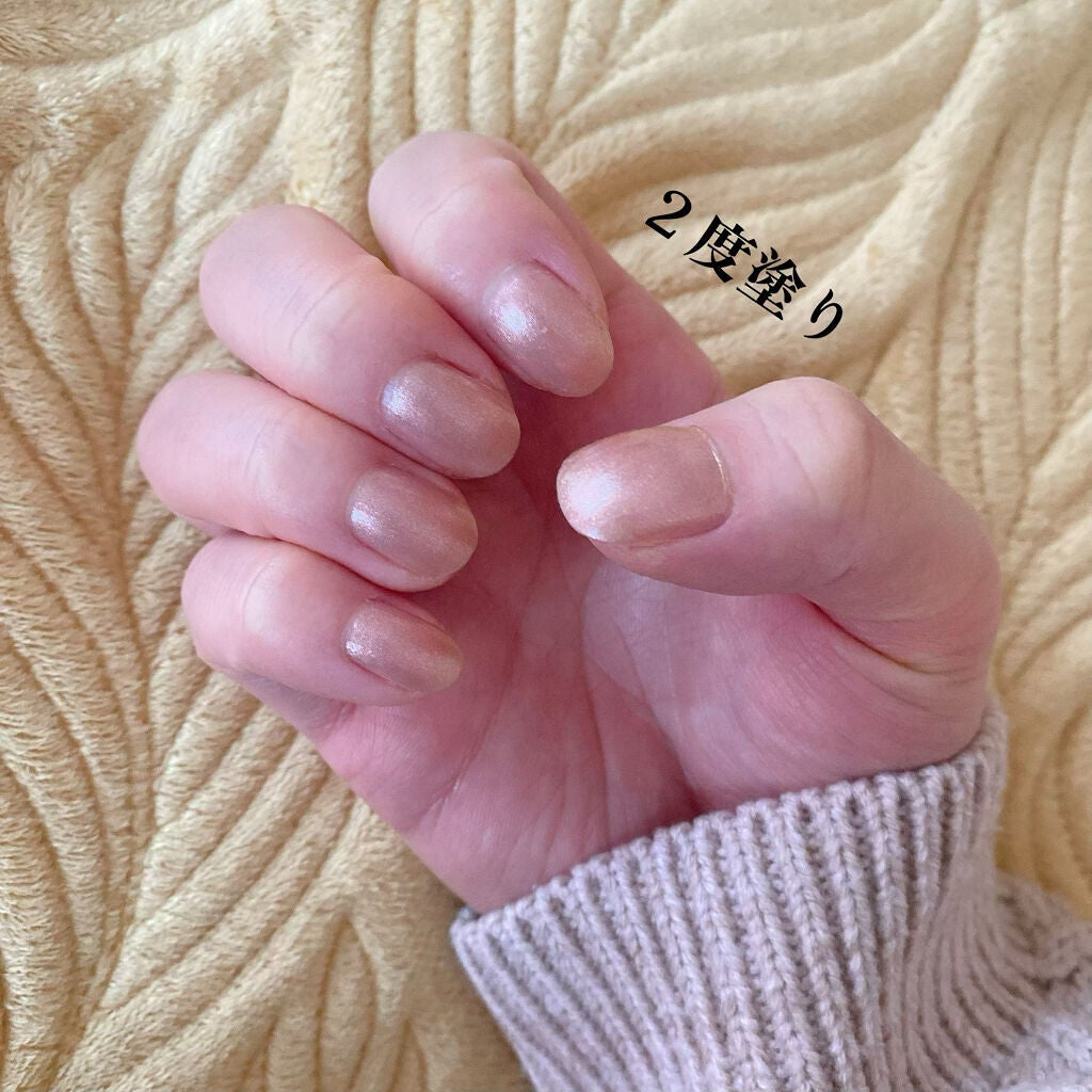 ネイル エナメル/ちふれ/マニキュアを使ったクチコミ(4枚目)
