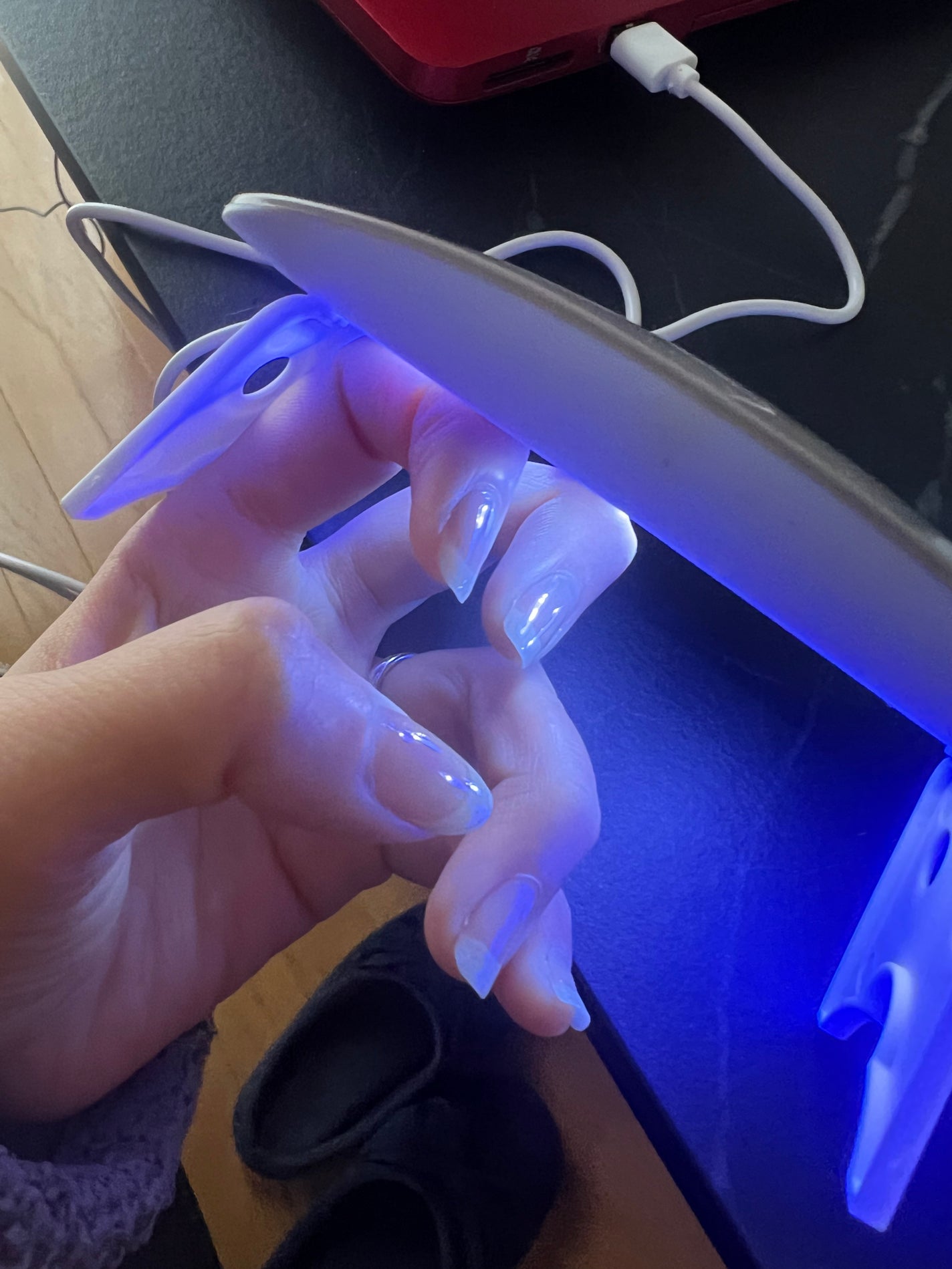 ジェルネイル(ライト対応)/セリア/ジェルネイルを使ったクチコミ(2枚目)