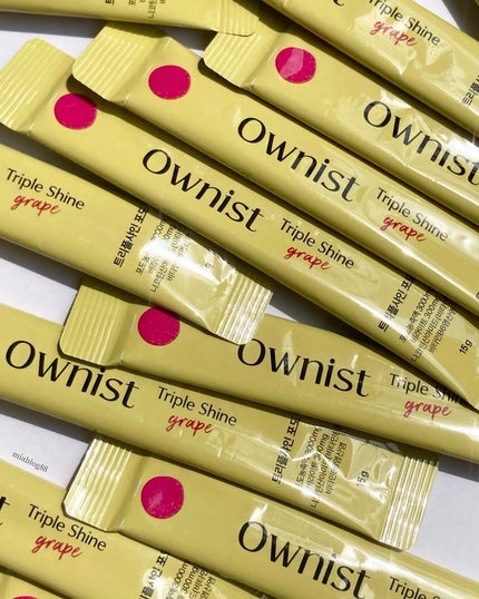 トリプルシャイン グレープ/Ownist/美容サプリメントを使ったクチコミ(9枚目)