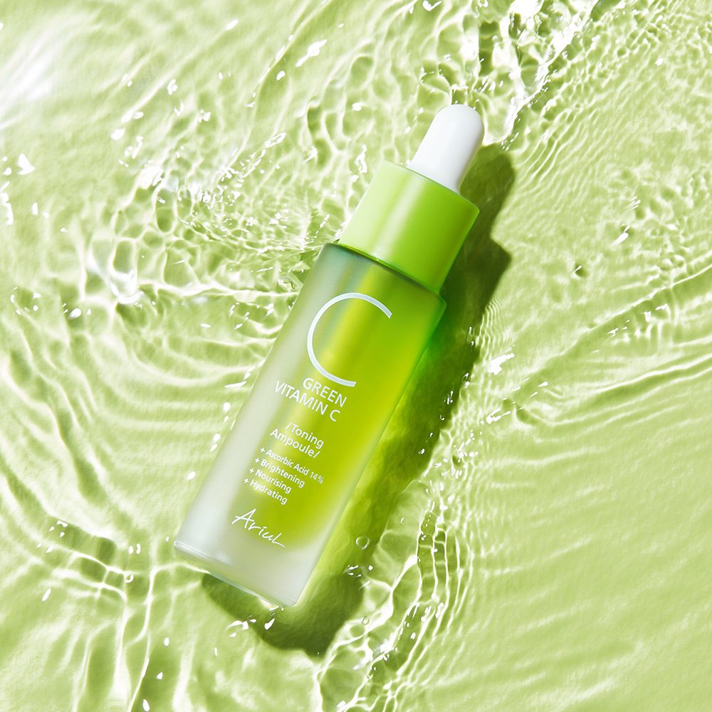 アリウル グリーンビタミンC トーニングセラム(アンプル)/Ariul/美容液を使ったクチコミ（1枚目）