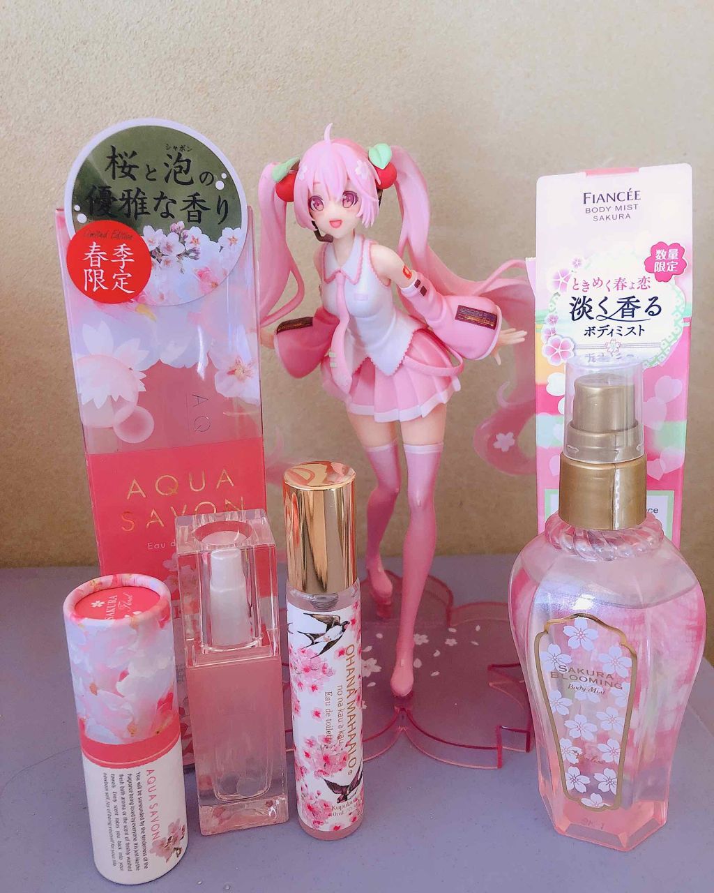 アクア　シャボン　サクラフローラルの香り　オードトワレ/アクアシャボン/香水(レディース)を使ったクチコミ（1枚目）