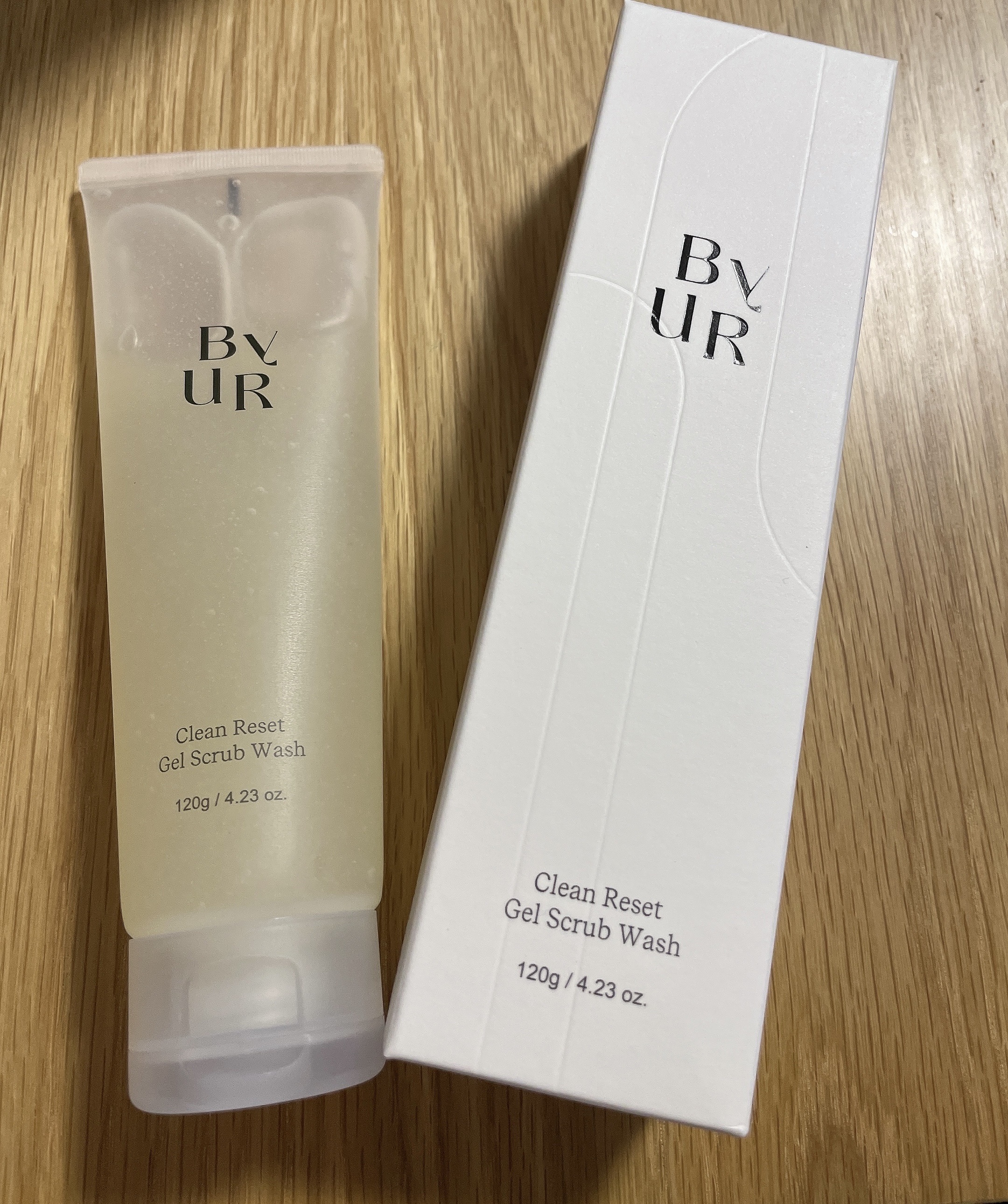 クリーンリセット ジェルスクラブウォッシュ/ByUR/その他洗顔料を使ったクチコミ（1枚目）