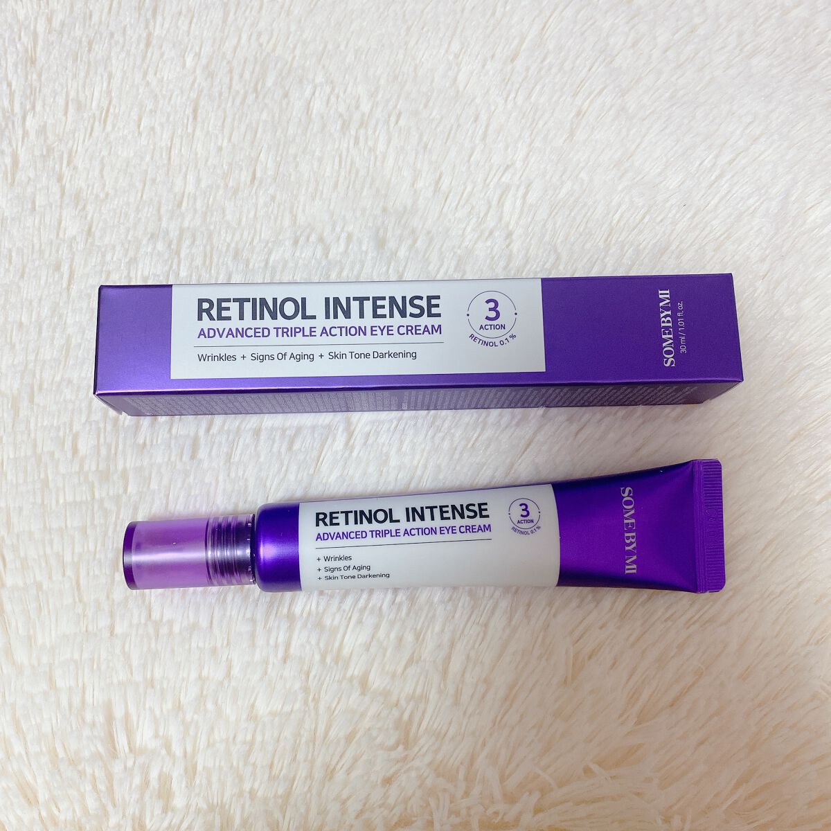 レチノールインテンシブ アドバンスドトリプルアクションアイクリーム/SOME BY MI/アイケア・アイクリームを使ったクチコミ（1枚目）