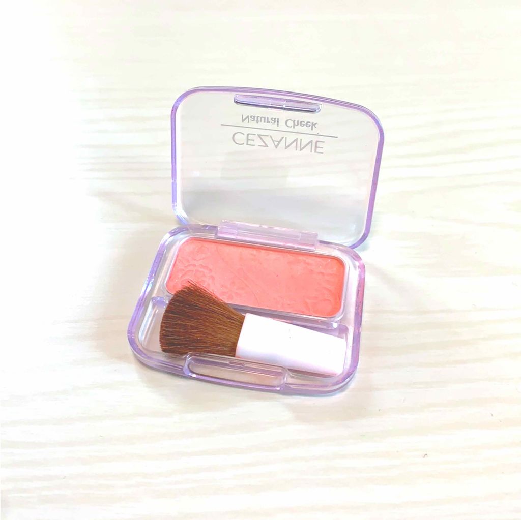 ナチュラル チークN/CEZANNE/パウダーチークを使ったクチコミ(1枚目)