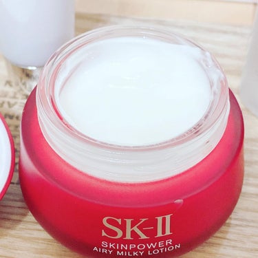 SK-II スキンパワー エアリーのクチコミ「『SKINPOWER AIRY MILKY LOTION
　スキンパワーエアリー』
〈美容乳.....」（2枚目）