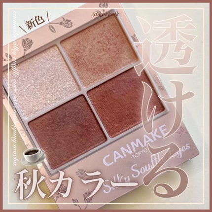 シルキースフレアイズ(マットタイプ)/キャンメイク/アイシャドウパレットを使ったクチコミ(1枚目)