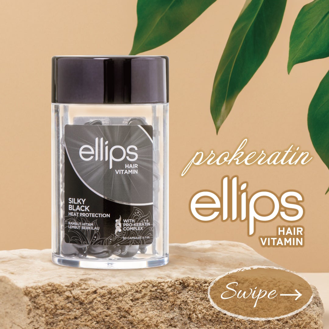 プロケラチン シルキーブラック/ellips/ヘアオイルを使ったクチコミ(1枚目)