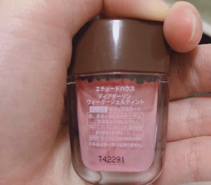 ディアダーリン ウォータージェルティント (アイスティント)/ETUDE/口紅を使ったクチコミ(2枚目)