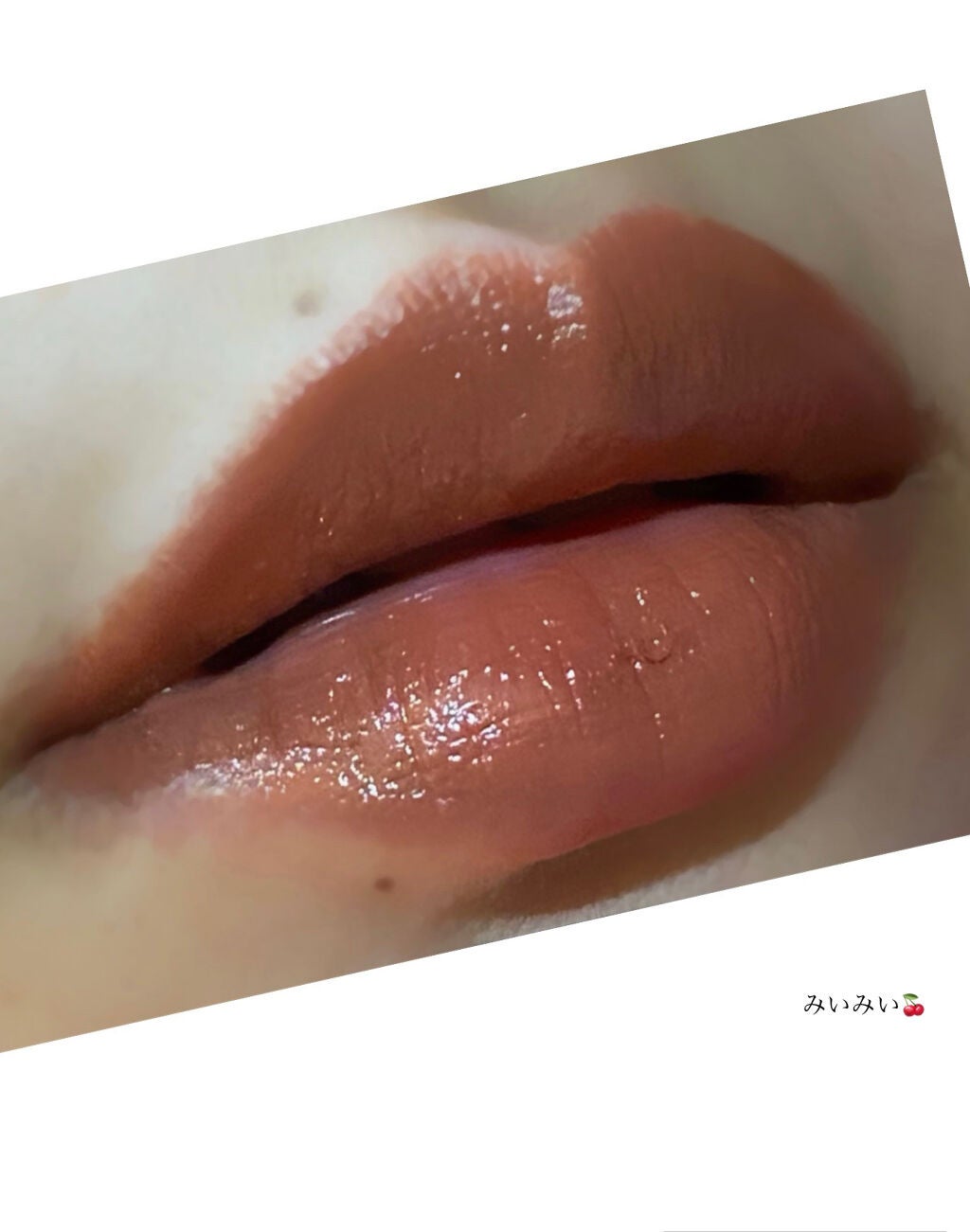 メルティールミナスルージュ(ティントタイプ)/キャンメイク/リップティントを使ったクチコミ(4枚目)