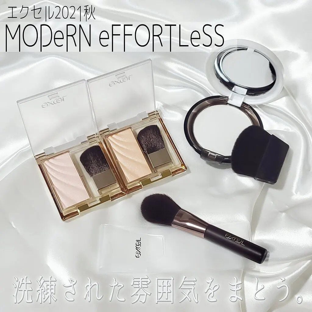 ラスタリングシアーパウダー/excel/プレストパウダーを使ったクチコミ(1枚目)