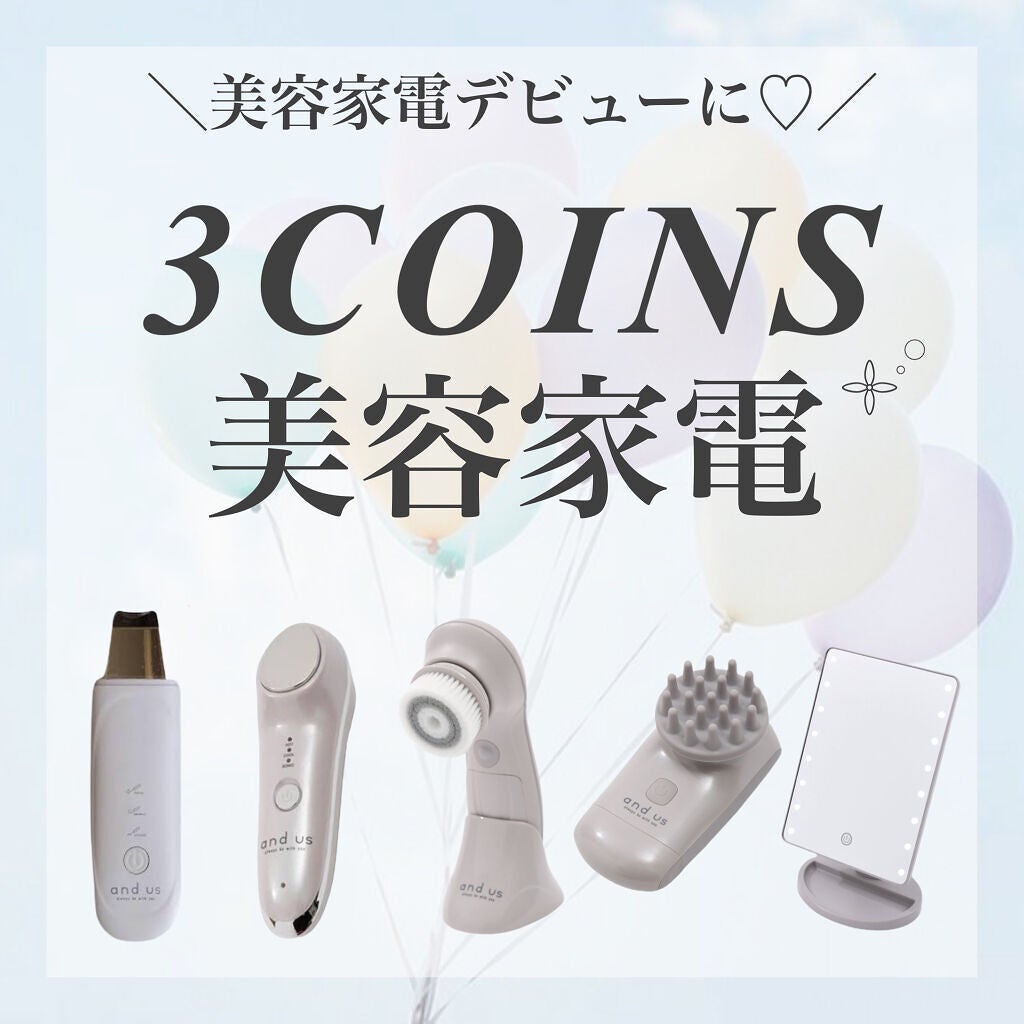 ホット&クールフェイスケア｜and usを使った口コミ - 3COINSで買える