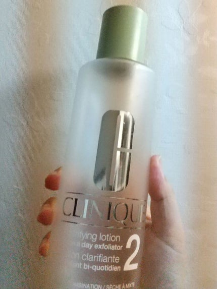 クラリファイング ローション 2/CLINIQUE/拭き取り化粧水を使ったクチコミ(1枚目)
