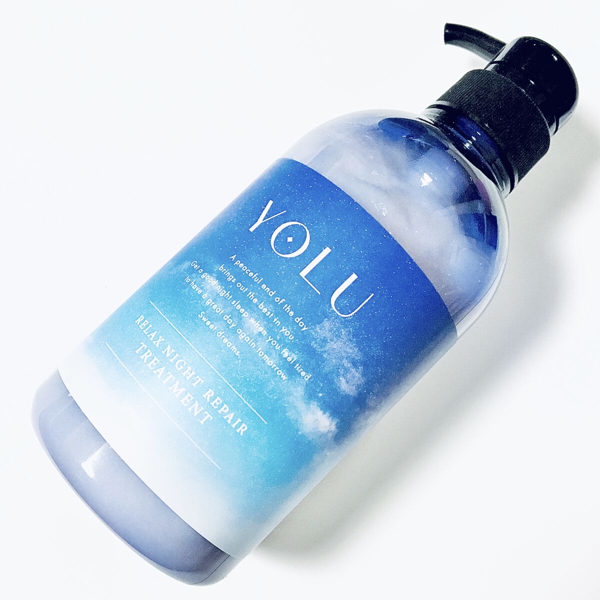 リラックスナイトリペア シャンプー／トリートメント/YOLU/市販シャンプーを使ったクチコミ（3枚目）