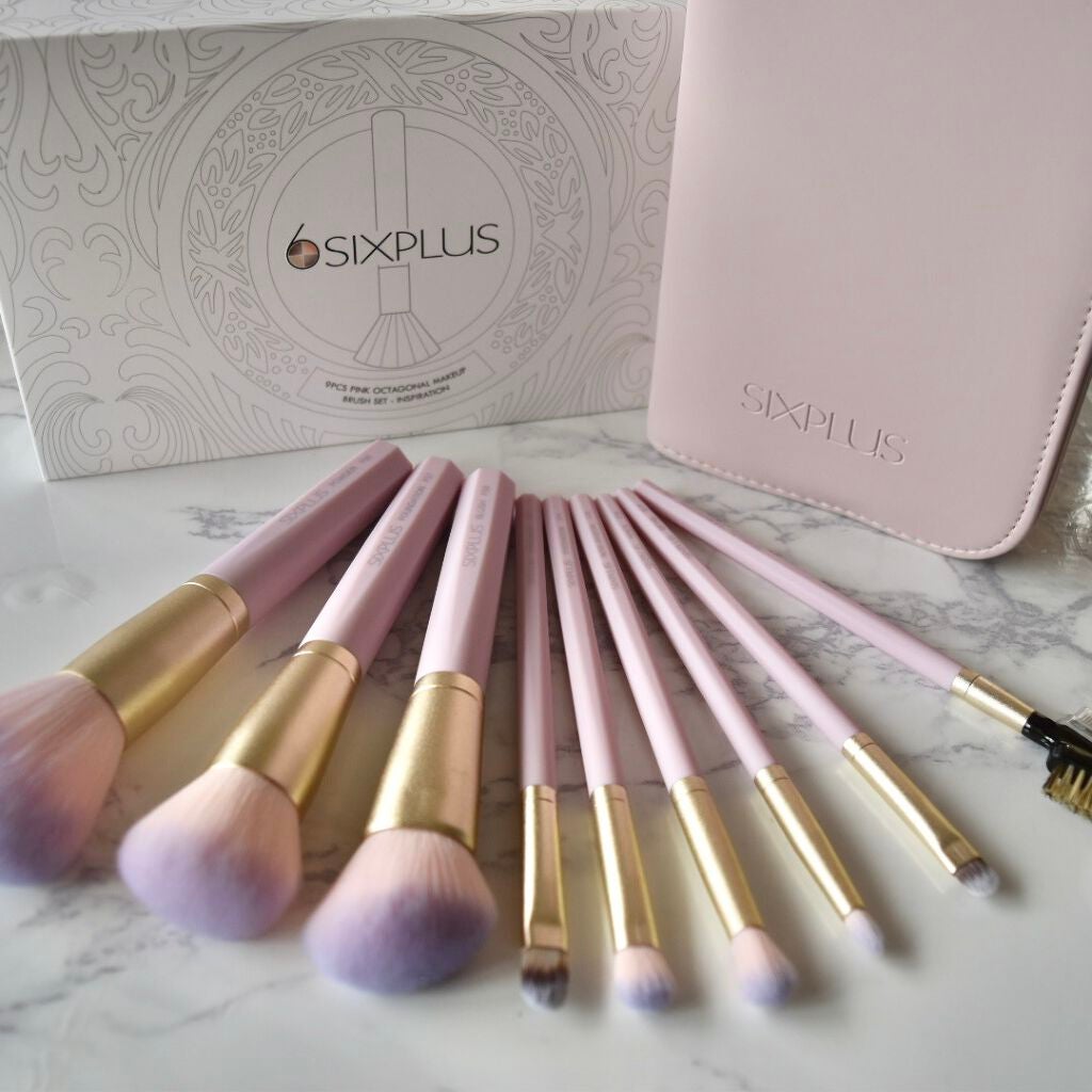 SIXPLUS 八角メイクブラシ9本セット—Inspiration シリーズ/SIXPLUS/メイクブラシを使ったクチコミ(4枚目)