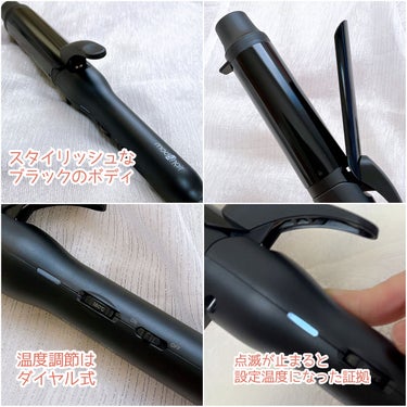 スタイリッシュ カーリングアイロン 38mm MHI-3849-K/mod's hair/カールアイロンを使ったクチコミ（4枚目）