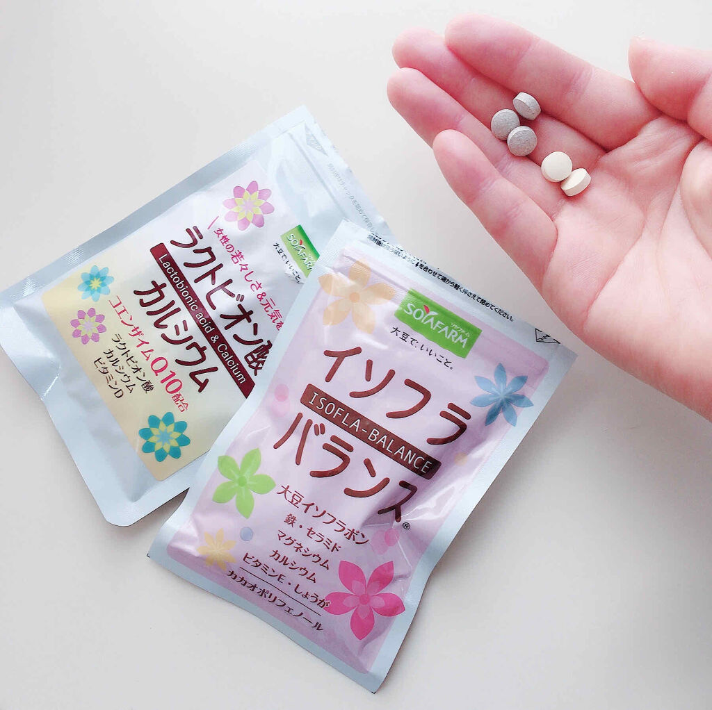 ラクトビオン酸＆カルシウム/ソヤファーム/健康サプリメントを使ったクチコミ（3枚目）