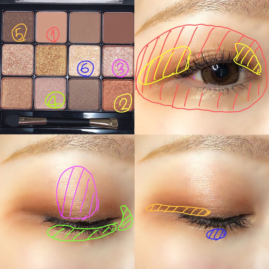 グラムチェンジマルチパレット/A.BLACK/マルチパレットを使ったクチコミ(3枚目)