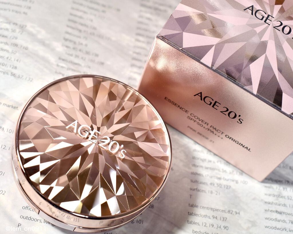 ORIGINAL ESSENCE COVER PACT/AGE20’s/クッションファンデーションを使ったクチコミ（2枚目）