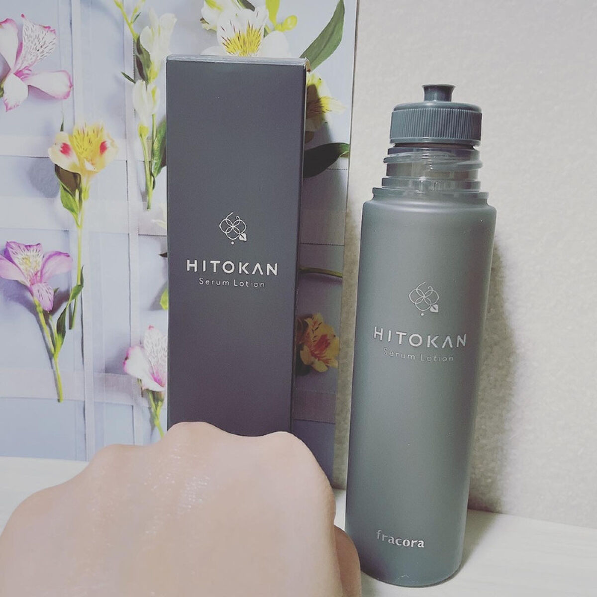 HITOKAN セラムローション/fracora/化粧水を使ったクチコミ（1枚目）