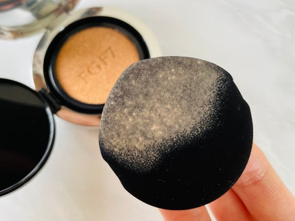 FGF7 ハイドロセルクッション/Coralhaze/クッションファンデーションを使ったクチコミ(4枚目)