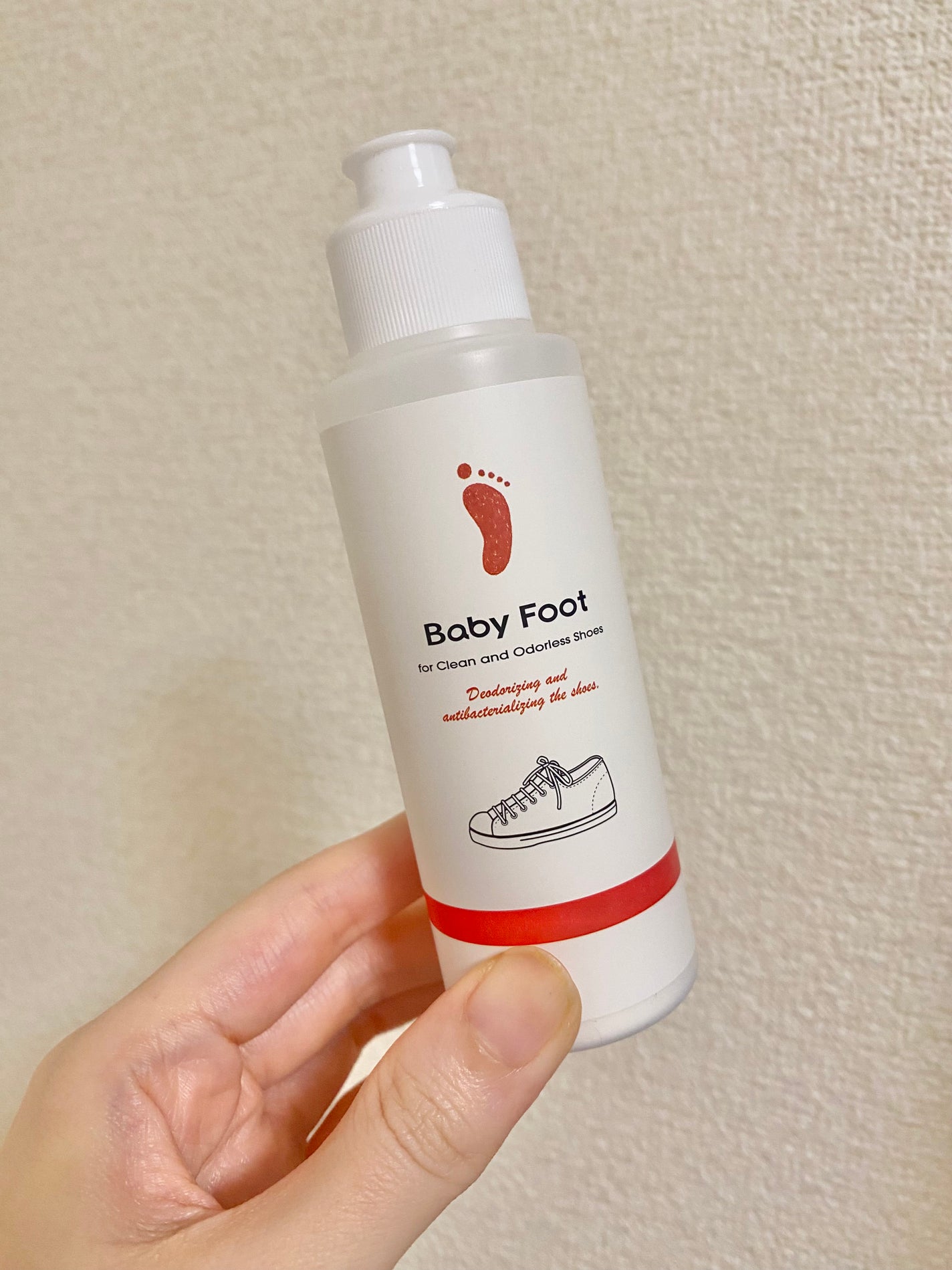 靴の消臭除菌パウダー/ベビーフット/レッグ・フットケアを使ったクチコミ(2枚目)