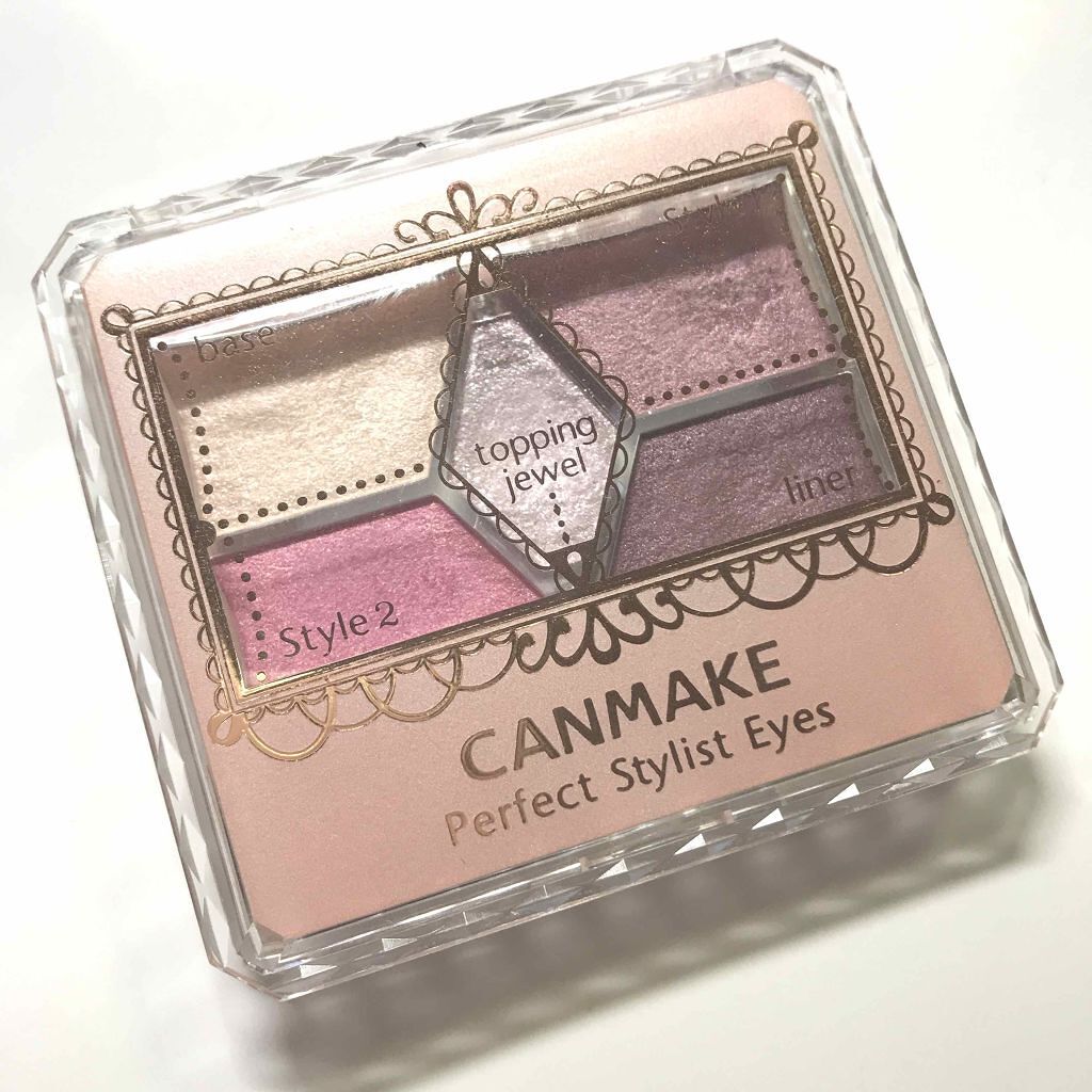 【旧品】パーフェクトスタイリストアイズ/キャンメイク/アイシャドウパレットを使ったクチコミ(1枚目)